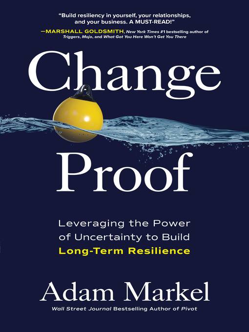 Title details for Change Proof by Adam Markel - Available